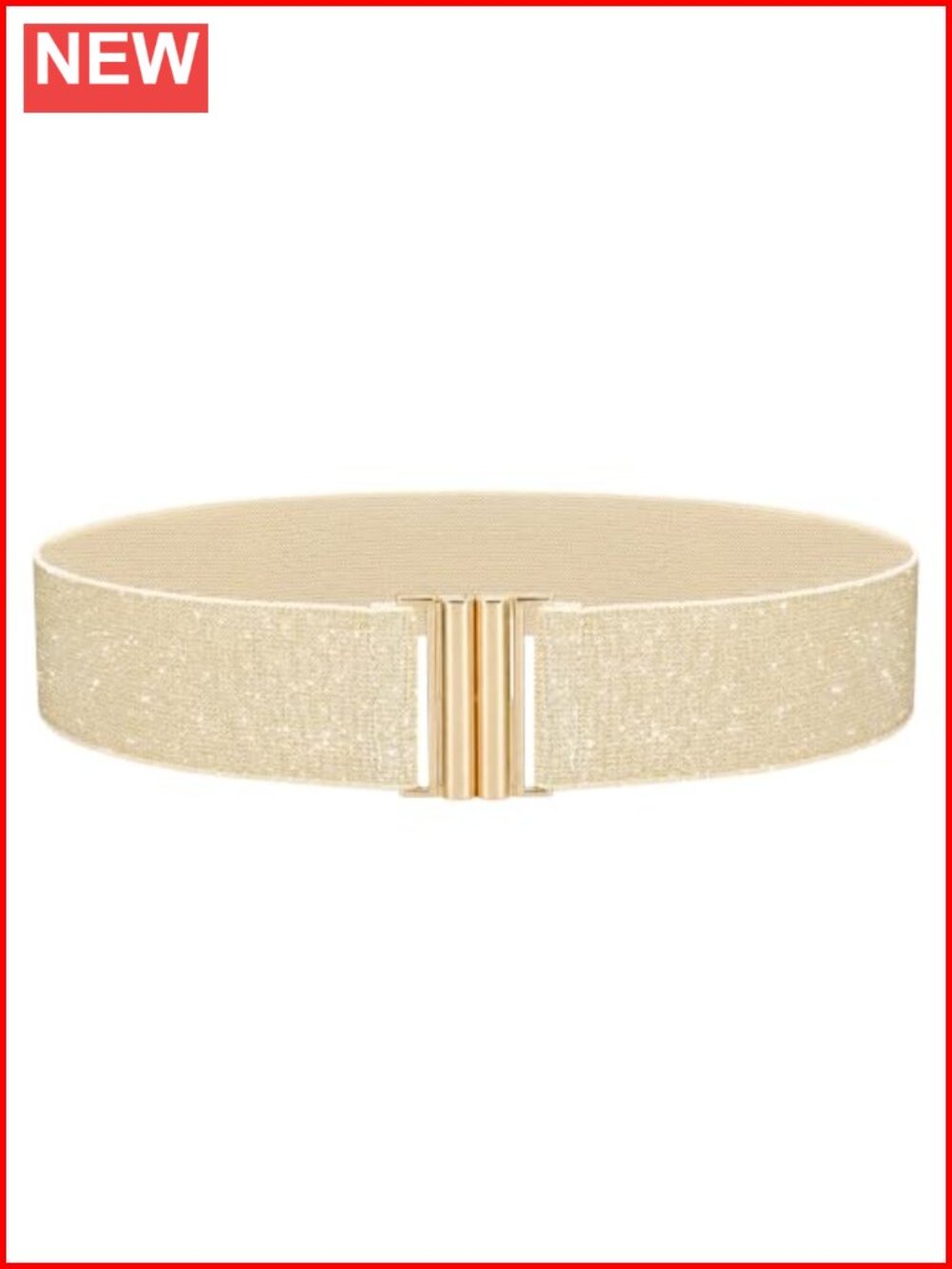 Wide Elastic Stretchy Belt Women Trimmer Stretch Waistband Retro Dress Belt
